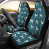 Chinese Shar Pei Dog Pattern Print Car Seat Covers