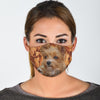 Australian Terrier Print Face Mask