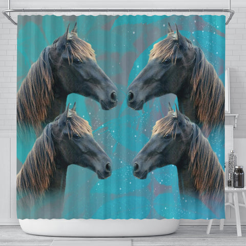 Amazing Tennessee Walker Horse Print Shower Curtains