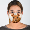 Lovely Miniature Pinscher Print Face Mask