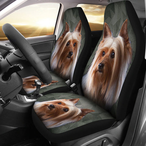 Australian Silky Terrier Print Car Seat Covers