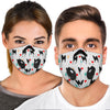 Finnish Spitz Print Premium Face Mask