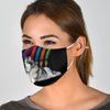 Alaskan Malamute Dog Print Face Mask