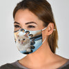 Cute Ragamuffin Cat Print Face Mask