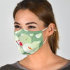 Cute Comet Fish Print Face Mask