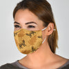 Cute Japanese Bobtail Cat Print Face Mask