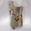 Italian Greyhound Dog Print Hooded Blanket