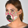 Cute Barbet Dog Print Face Mask