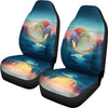 Red Fronted Macaw Print Car Seat Covers