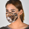 Cute Cavalier King Charles Spaniel Print Face Mask