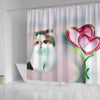 Exotic Shorthair Cat Print Shower Curtain