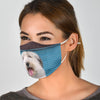 Old English Sheepdog Print Face Mask