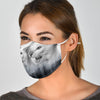 Cute Peterbald Cat Print Face Mask