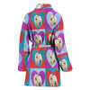 Chow Chow Dog Print Women's Bath Robe