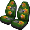 Conure Parrot Print Car Seat Covers