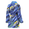 Cynotilapia Afra Fish Print Women's Bath Robe