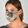 Australian Shepherd Print Face Mask