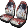 English Springer Spaniel Print Car Seat Covers