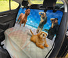 Dogue De Bordeaux Print Pet Seat covers