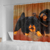 Tibetan Mastiff Print Shower Curtain