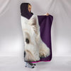 West Highland White Terrier (Westie) Print Hooded Blanket