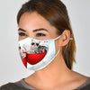 Cute American Shorthair Cats Print Face Mask