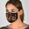 Dobermann Print Face Mask