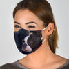 Cute Boston Terrier Print Face Mask