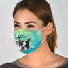 Boston Terrier Save Print Face Mask