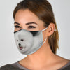 Bichon Frise Print Face Mask