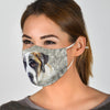 Cute St. Bernard Print Face Mask