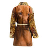 Vizsla Dog Print Women's Bath Robe