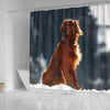 Irish Setter Dog Print Shower Curtains