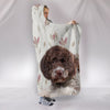 Lagotto Romagnolo Dog Print Hooded Blanket