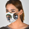 Boxer Dog Print Face Mask