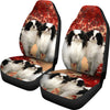 Japanese Chin Dog Print Car Seat Covers