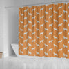 Australian Cattle Dog Pattern Print Shower Curtains