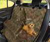 Military Macaw Parrot Print Pet Seat Covers