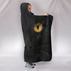 Bombay Cat Print Hooded Blanket