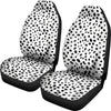 Dalmatian Dog Skin Print Car Seat Covers