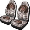 German Shorthaired Pointer Dog Print Car Seat Covers