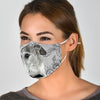 Lovely Greyhound Print Face Mask