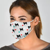 Finnish Spitz Patterns Print Face Mask