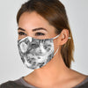 Lovely Ragamuffin Cat Print Face Mask