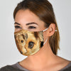 Lovely Airedale Terrier Print Face Mask