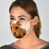 Lovely Miniature Pinscher Print Face Mask