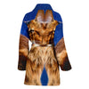 Lovely Somali Cat Print Women's Bath Robe