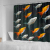 Molly Fish (Poecilia Sphenops) Print Shower Curtains