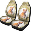 American Pit Bull Terrier Print Car Seat Covers