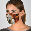 Irish Wolfhound Print Face Mask